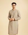 Olive Green Exquisite Kurta Pajama
